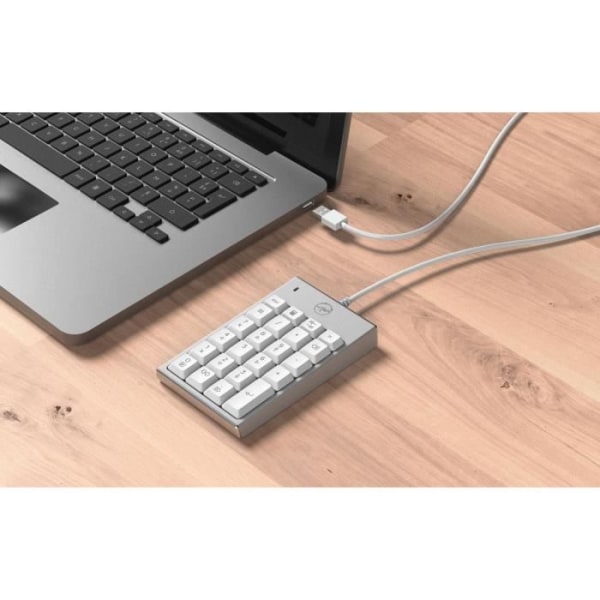 MOBILITY LAB - MAC Silver Wired Numerisk knappsats