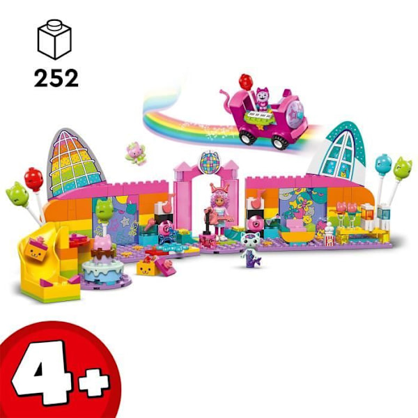 LEGO Gabby och det magiska huset 10797 Gabbys Meowth Hall - Barnens rollspel