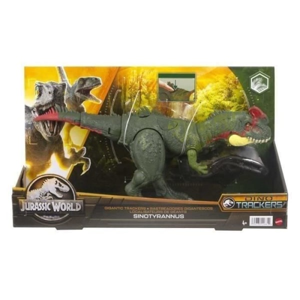 Mattel - Jurassic World Dino Trackers - Gigantic Trackers Sinotyrannus Figur