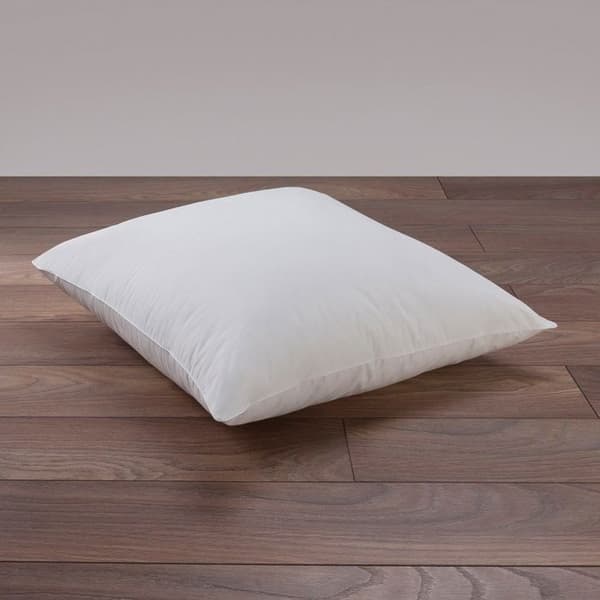 DODO - Set med 4 stora mjuka kuddar - 60 x 60 cm - 100% polyester VOLUPT'AIR - Vit