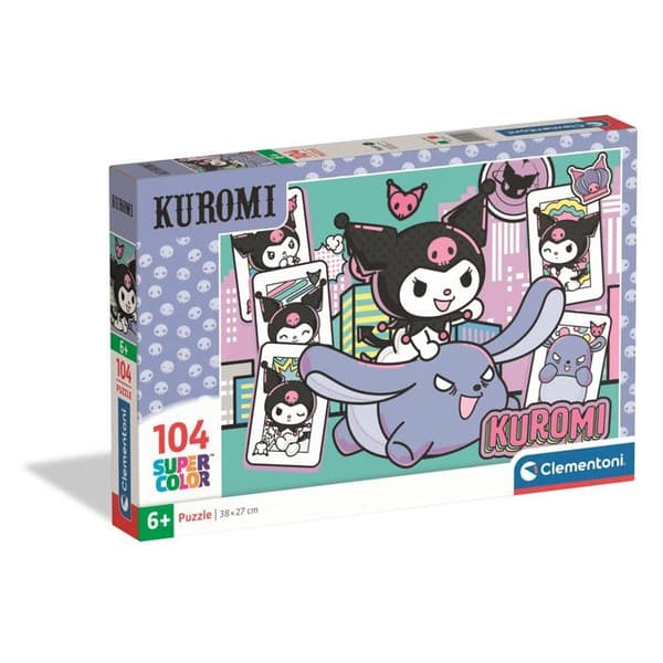 CLEMENTONI - 104 bitars pussel - Kuromi - 25028