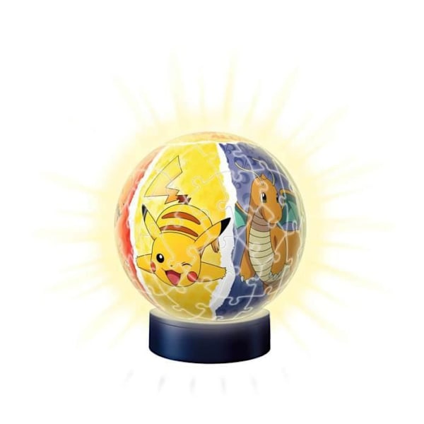 3D -pusselpussel Pokémon 72p sjuk