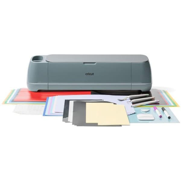 Cricut Maker 4 Essential Bundle – smart skärmaskin med verktyg, material & Bluetooth grå one size