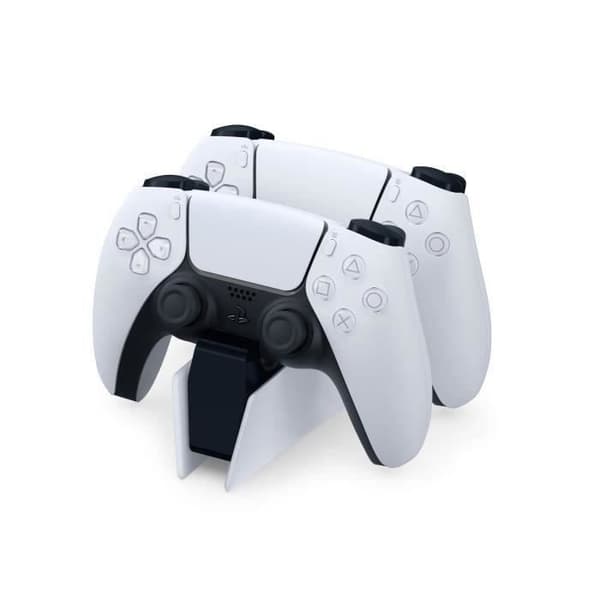 DualSense vit / vit laddstation för PS5 - officiell PlayStation