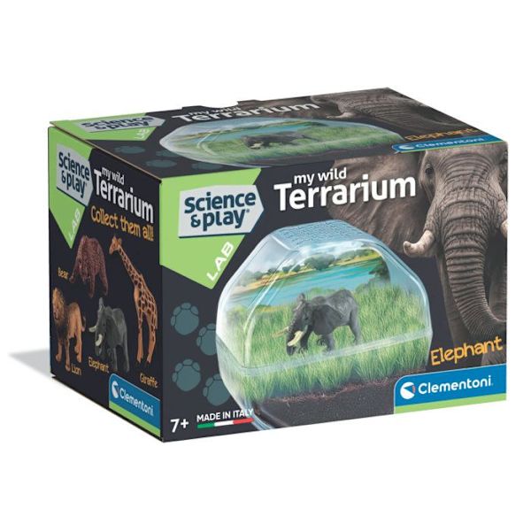 CLEMENTONI - Miniterrarium - Elefant