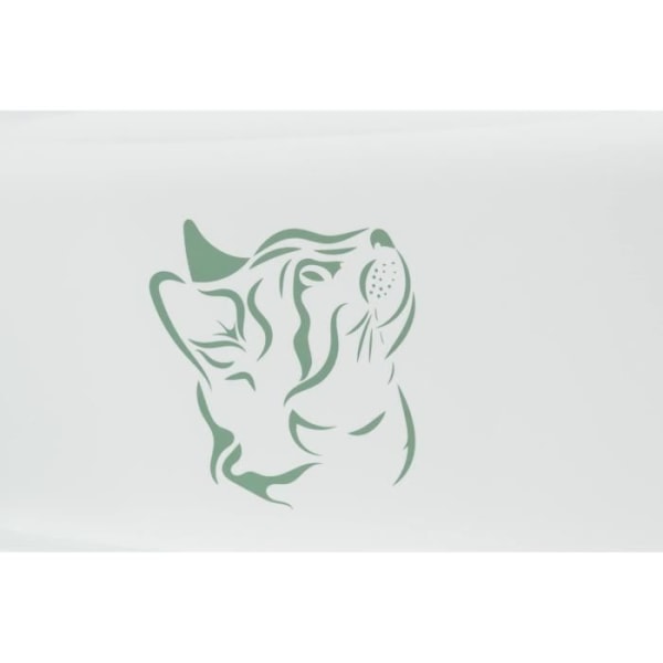 TRIXIE Vico kattlåda - Lock - 40 × 40 × 56 cm - Rosa och vit