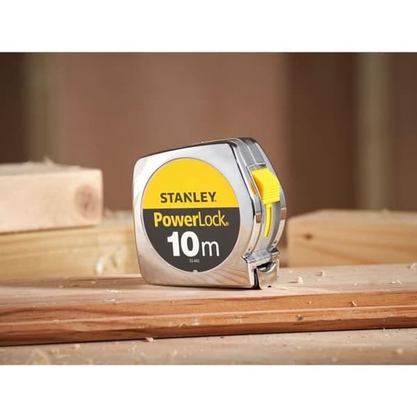 Mått - STANLEY - 1-33-442 - 10 mx 25 mm - Powerlock Classic ABS