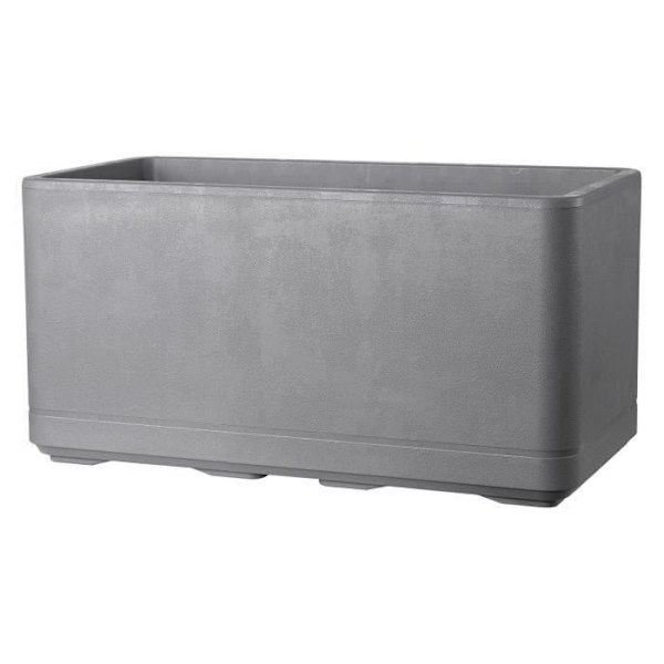 Muret Planter - DEROMA - Cosmo - Ashgrey - Med vattenreserv - Hjul - 78 cm