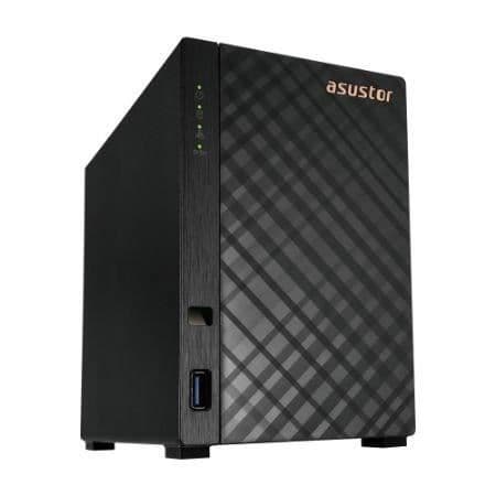 NAS-server - ASUSTOR - AS1202T - 2 fack - 1 GB DDR4