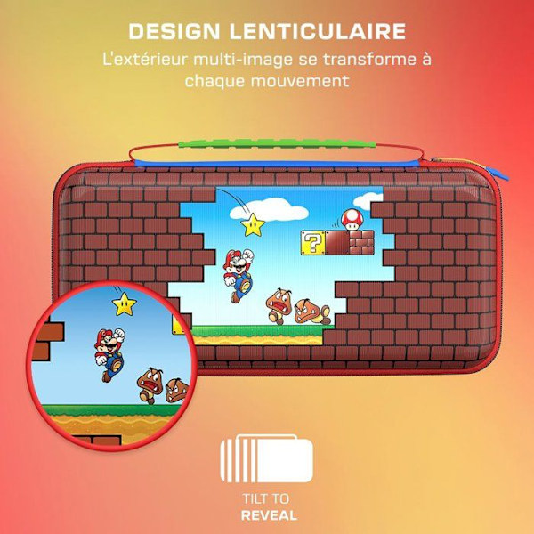 PlayTrek Resefodral - Turtle Beach - Mario Bricks - Nintendo Switch 2