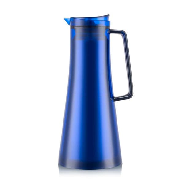 Isolerad karaff - BODUM - Bistro - 1,1 L - Håller drycker varma i 25 timmar - Transparent blå