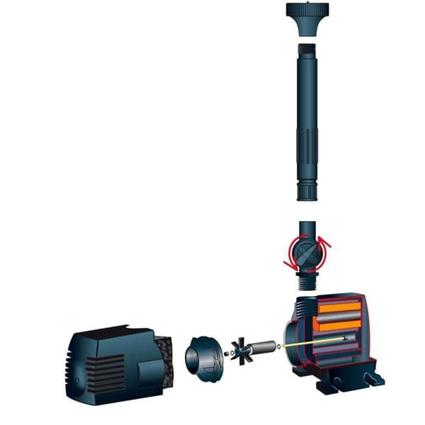 UBBINK Dammpump Xtra 1600 - flöde 1600l / h