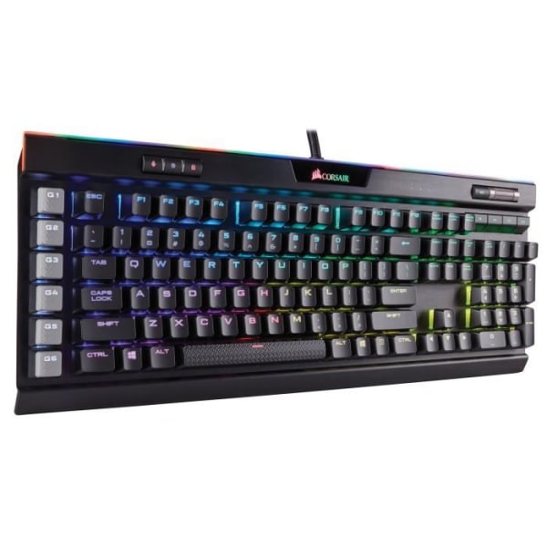 CORSAIR Mechanical Gaming Keyboard K95 RGB Platinum Cherry MX Brown (CH-9127012-FR)