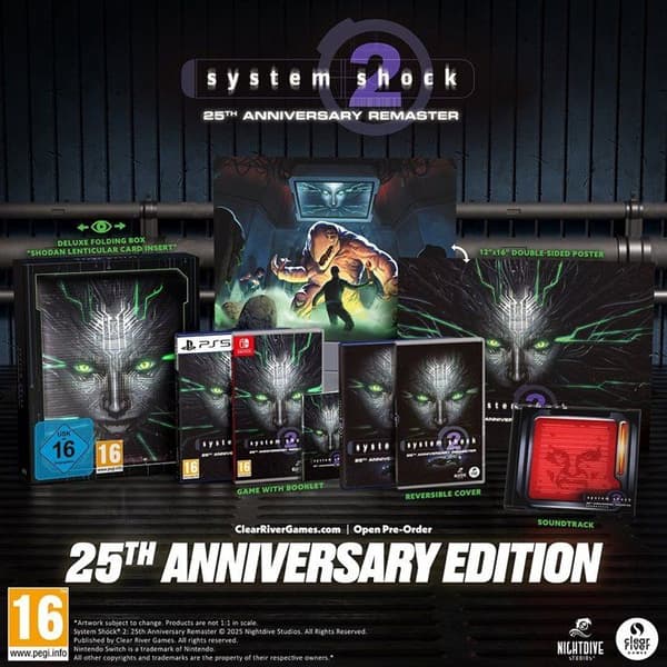System Shock 2 25th - Jubileumsutgåva - Nintendo Switch-spel