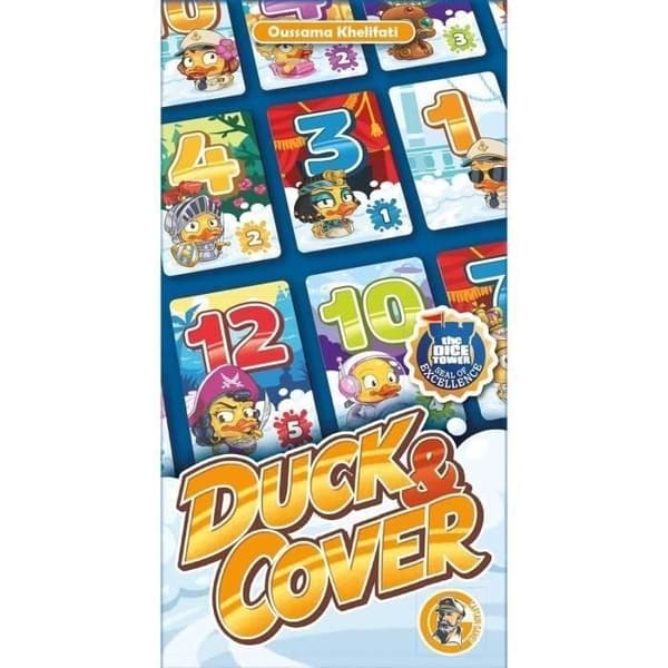 Duck & Cover - Kaptensspel - Kortspel 8 år+ - 2 till 7 spelare - 20 minuter - Asmodee