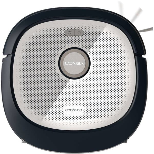 Robotdammsugare och mopp - CECOTEC Conga Z100 - 20 000 Pa - Svart/Rostfritt stål