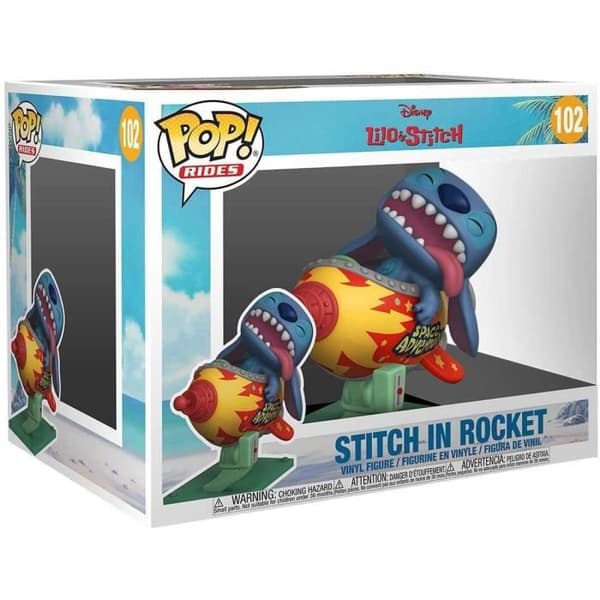 Funko Pop! Rider Disney Lilo & Stitch - Stitch in Rocket 102