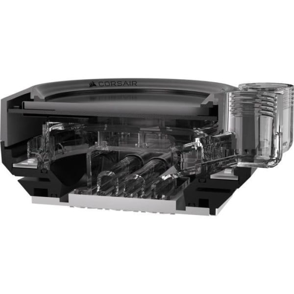 Vattenkylning - CORSAIR - iCUE XC7 RGB ELITE LCD för Intel 1700 och AMD AM4/AM5-sockel - Svart