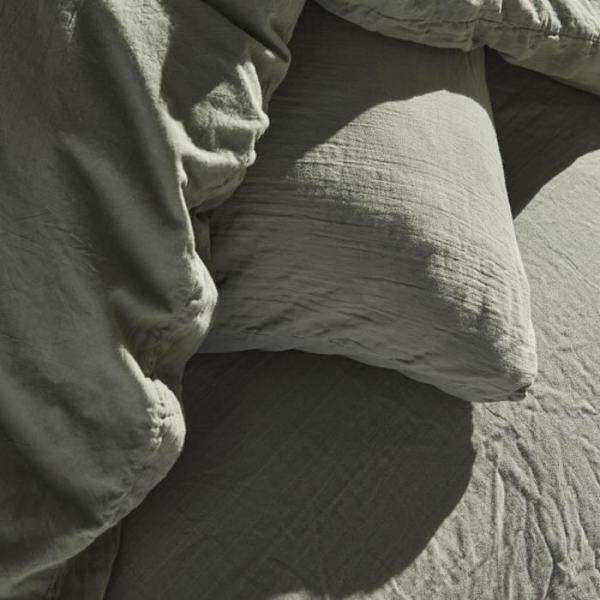 Bäddset - IDAG - 123327 - 1 person - 140x200 cm - Vanlig bomullsväv - Sage