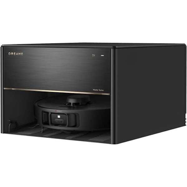 DREAME X40 Master Robotdammsugare med 8-i-1 basstation - Intelligent navigering - 12 000 Pa Svart