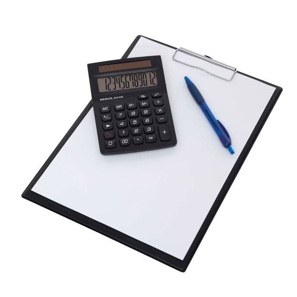 Bordskalkylator - MAUL - ECO 650 - 12 siffror - Svart