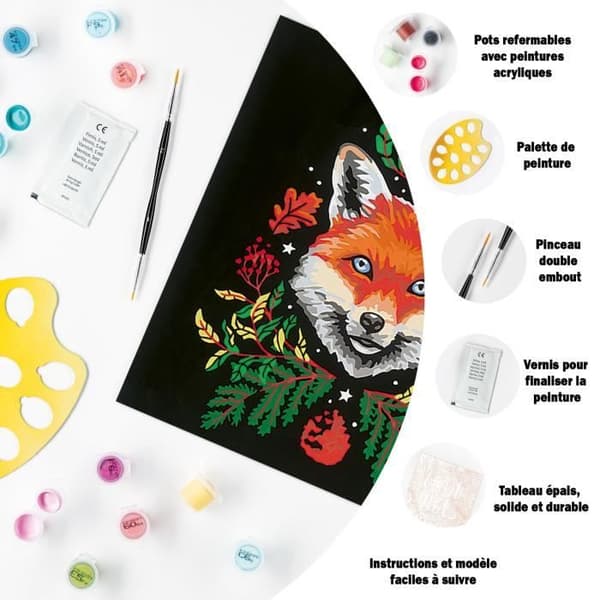 CreArt - 20x20cm - Fox / Fox - Pixie Cold Edition