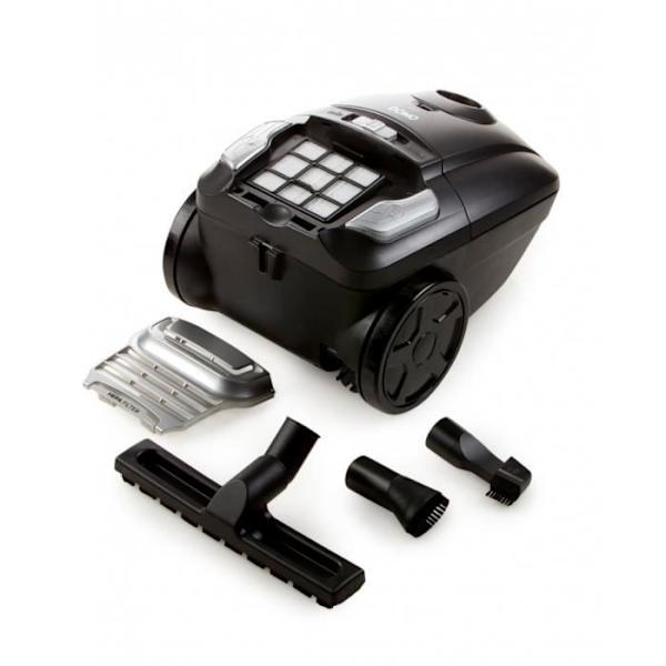DOMO DO7285S Dammsugare med väska - 700W - 69 dB - A - Grå