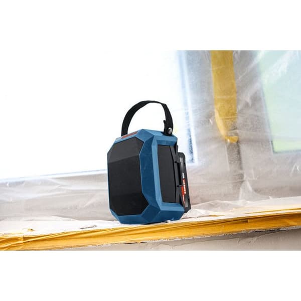 BOSCH PROFESSIONAL Bluetooth-högtalare - GPB 18V-1 C - 18V - Batteriskydd, batteri och laddare ingår ej