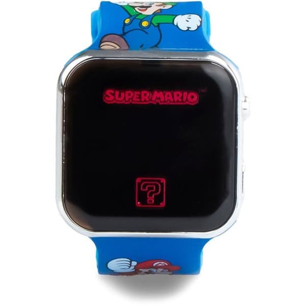 LED-klocka - BARNLICENS - Super Mario - Från 4 år