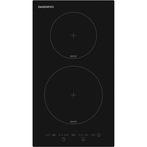 Induktionshäll - DAEWOO - 2 brännare - 30 cm - BH3ITF25BNM - Svart