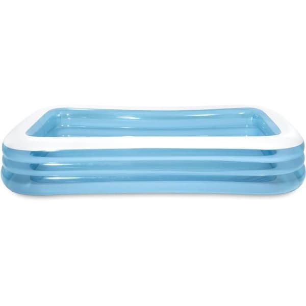 INTEX Rektangulär uppblåsbar pool för familjen - 3,05 x 1,83 x 0,56 m