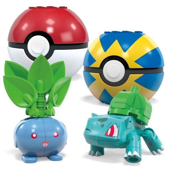 MEGA Pokémon - Plant Pokémon Trainer - Byggsats HWR77