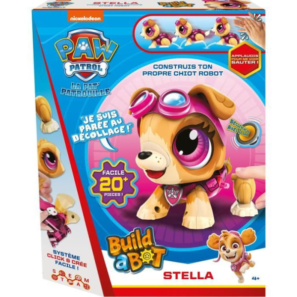 Bygg en Bot Paw Patrol - Robot Paw Patrol Stella - GOLIATH