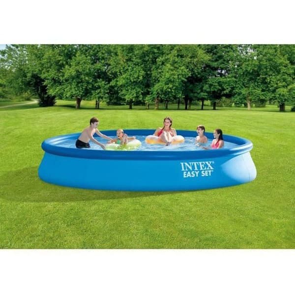 INTEX Easy Set Fristående Round Pool Kit - 457,2 x 83,82 cm
