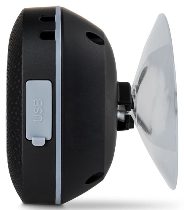 Duschradio - MEDION - FM - Bluetooth - IPX6 - Sugkoppsfäste - Svart