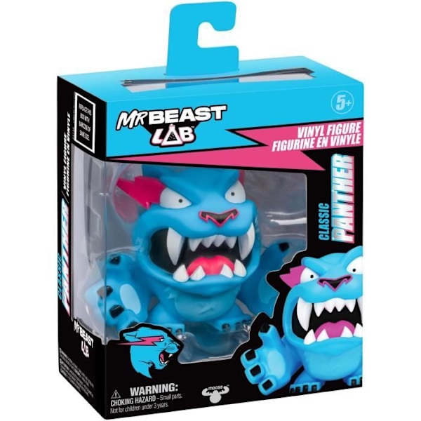 Vinylfigur - Älgleksaker - Classic Panther Mr. Beast Lab - 8,8 cm, Collection