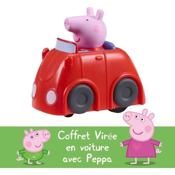 Bilset - BANDAI - Peppa Pig Susar Runt - COP8343