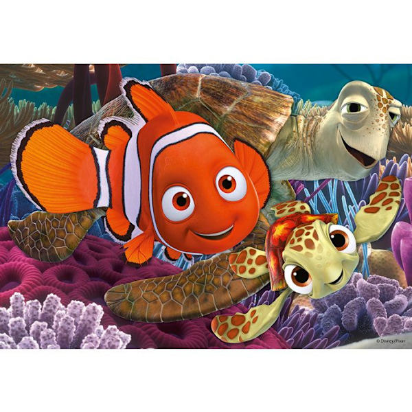 Pussel 2 x 12 bitar: Nemo den lille rymlingen