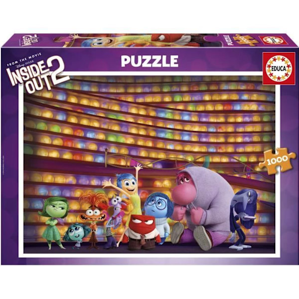 Pussel - EDUCA - Inside Out 2 - 1000 bitar