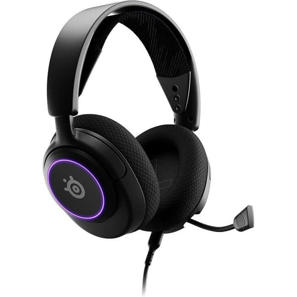 Gaming Headset - STEELSERIES - Arctis Nova 3 - Kabelansluten - Multiplattform - Svart