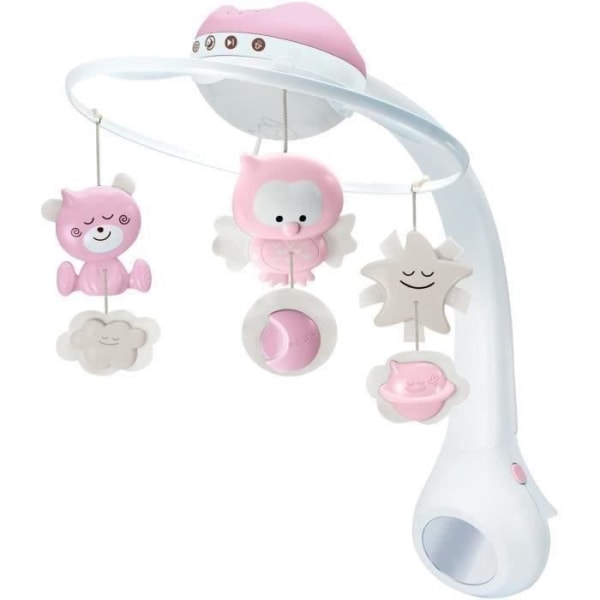 INFANTINO Sweet Girl Mobile 3 in 1 Pink