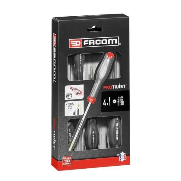 FACOM-SÄTT AV 4 PROTWIST RESISTORX / ATXR-SKRUVMASKINER