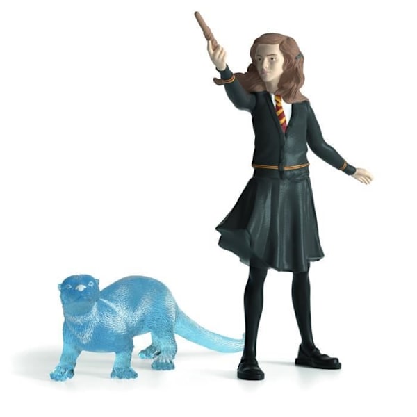 Hermione och hennes Patronus-figurer, Schleich 42681 Harry Potter, För barn i åldern 6 år