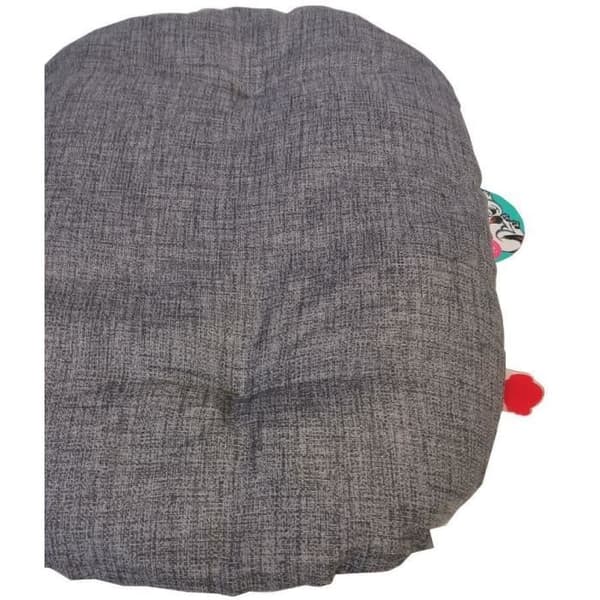 Hundbädd - AIME - Oval kudde - 90 cm - Grå