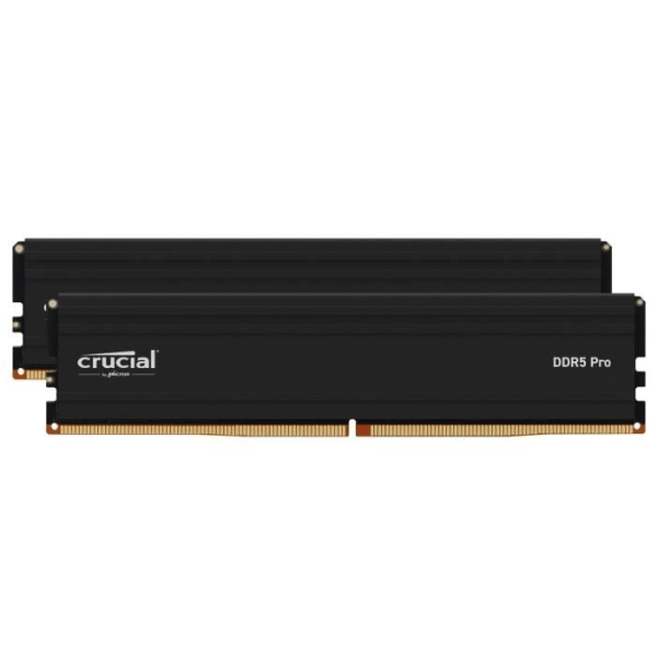 RAM-minne - CRUCIAL - PRO DDR5 - 48GB (2x24GB) - DDR5-5600 - UDIMM CL46 (CP2K24G56C46U5)
