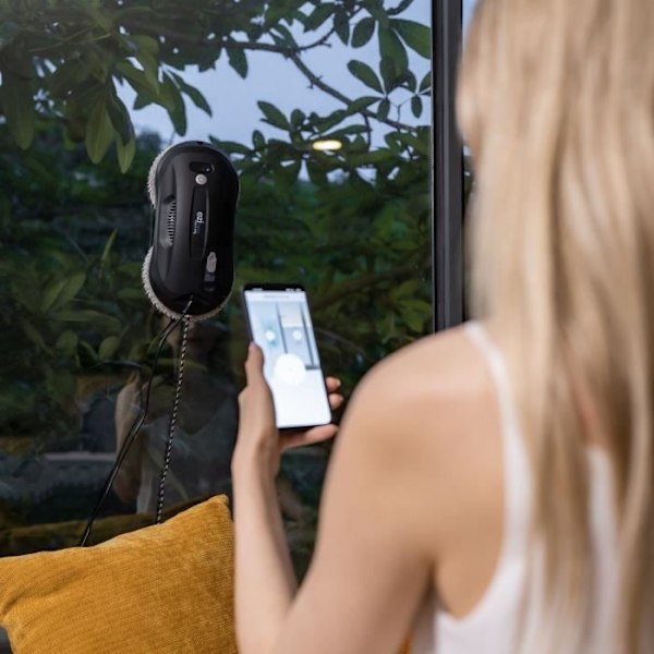 EZIclean Windobot S4 Plus Fönsterputsrobot - EZICLEAN - Roterande rörelse - Backupbatteri - Våt