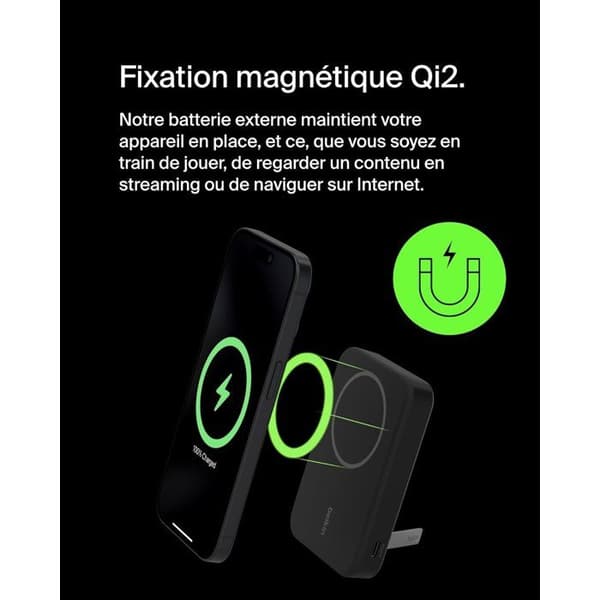 BELKIN Magnetisk Powerbank - Svart
