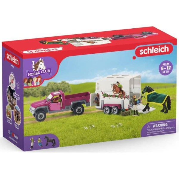 SCHLEICH - Pick-up med hästsläpvagn - 42346 - Horse Club range