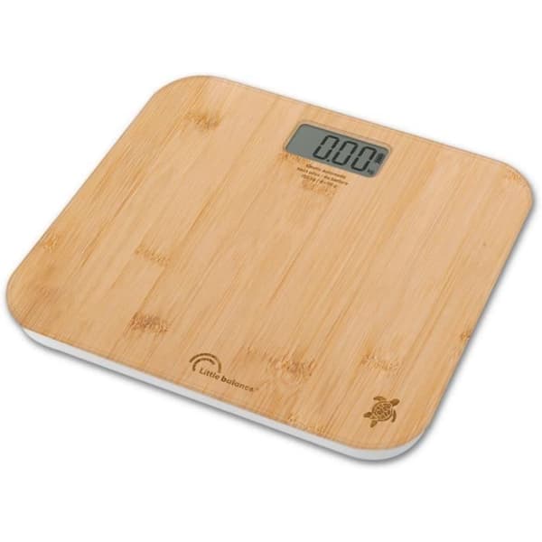 Badrumsvåg - LITTLE BALANCE - Automatisk Kinetisk - Bambu