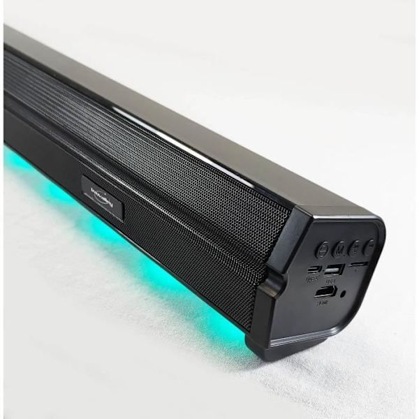 Lätt soundbar - INOVALLEY - BS11 -60W - LED - Bluetooth V5.0 - HDMI - USB 2.0 - micro SD - FM - 2400mAh batteri